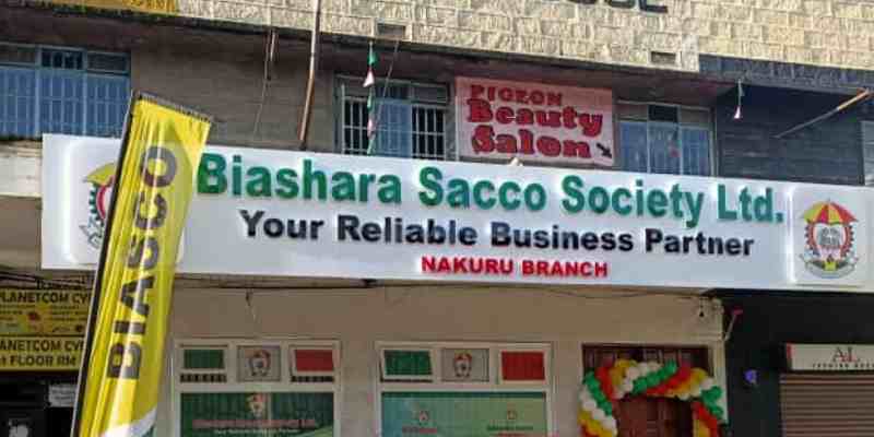List of Biashara Sacco branches and contacts