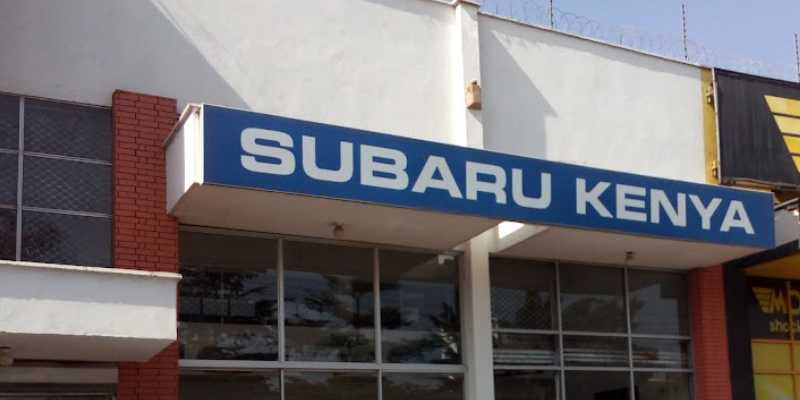 Subaru Kenya spare parts and service centres