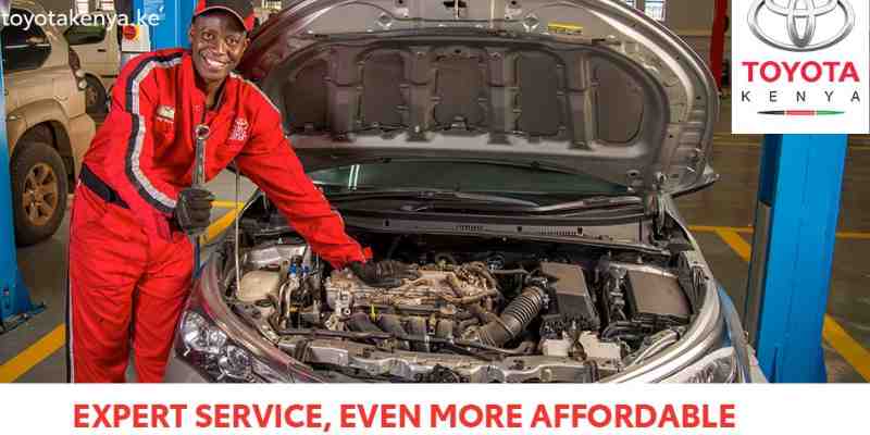 Where to find Toyota branches and service centers in Kenya